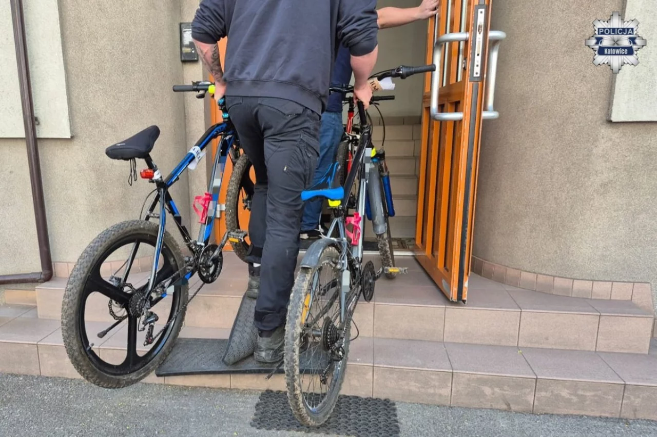Zatrzymano grupę kradnącą rowery w Katowicach
