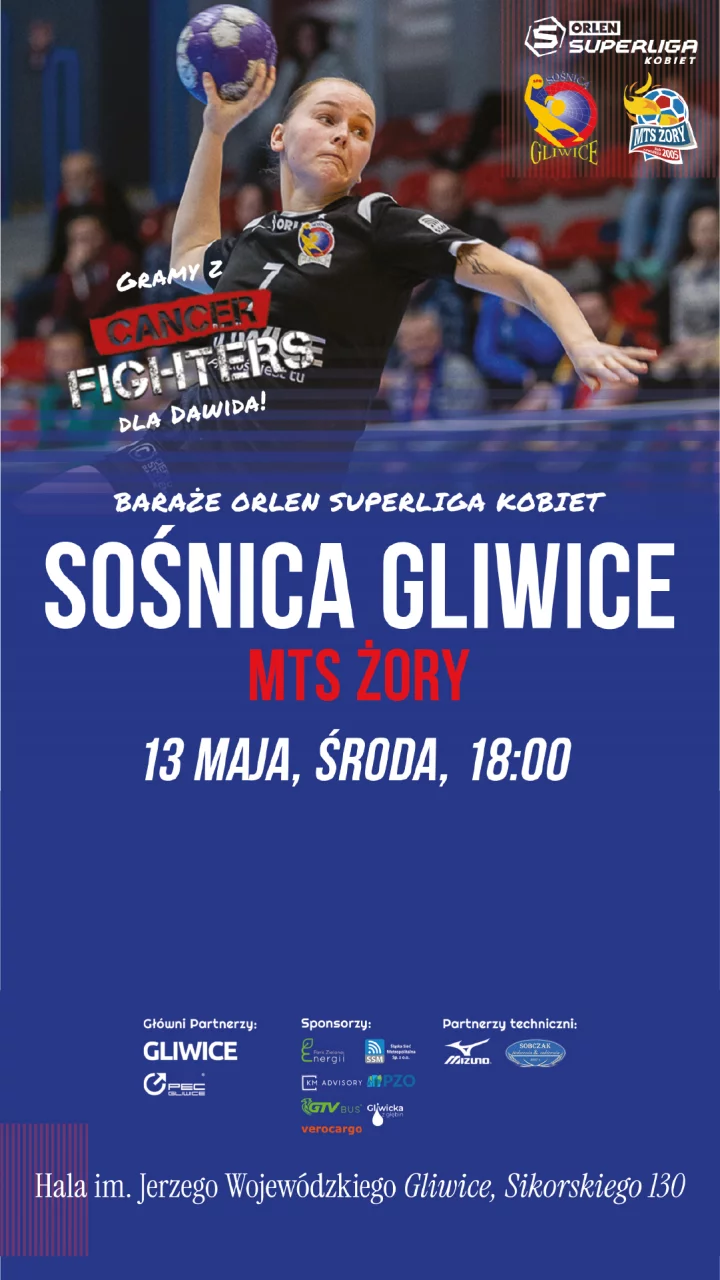 SPR Sośnica Gliwice kontra MTS Żory - dwumecz o awans i wsparcie dla Cancer Fighters / fot.: SPR Sośnica Gliwice